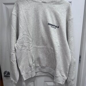 Fear of God Essentials Heather Gray Pullover